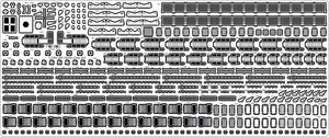 Pontos 35007F1 USS BB-61 Iowa 1984 Detail Up Set 1/350 – zdjęcie 12