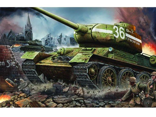 Trumpeter 00902 T-34/85 Model 1944 "Factory No.183" 1/16