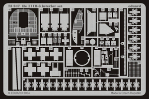 Eduard 73247 He 111H-6 interior 1/72 HASEGAWA – image 2