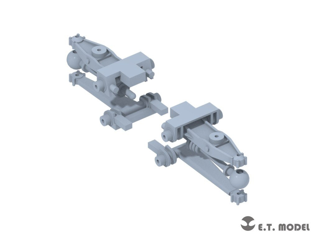 ET Model P35-111 WWII German Sd.Kfz.234 workable suspension ( 3D Printed ) For DRAGON Kit 1/35