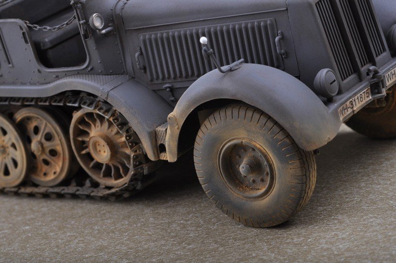 Trumpeter 01583 Sd.Kfz.8 Schwerer Zugkraftwagen 12t 1/35 – zdjęcie 18