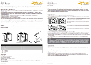 Sparmax DC25N Beetle - Mini Air Compressor – zdjęcie 2