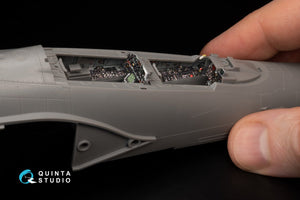 Quinta Studio QD48370 F-4E late without DMAS 3D-Printed &amp;amp; coloured Interior on decal paper (Meng) 1/48 – zdjęcie 12
