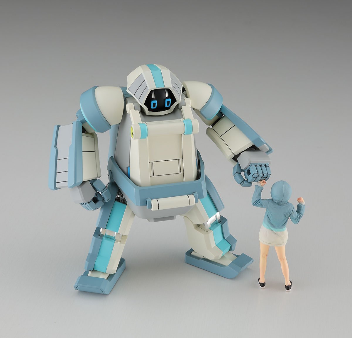 Hasegawa 64793 Creator Works MechatroChunk 02 &amp;#39;Grayish Mint&amp;#39; &amp;amp; Support Girl 1/35 – zdjęcie 2