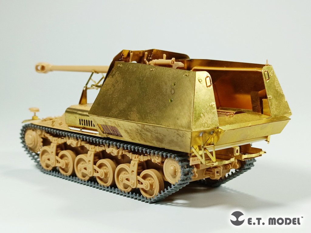 E.T. Model P35-031 WWII German Sd.Kfz. 135 Jagdpanzer Marder I (Lorraine)Tank Destroyer Workable Track ( 3D Printed ) 1/35 – zdjęcie 7