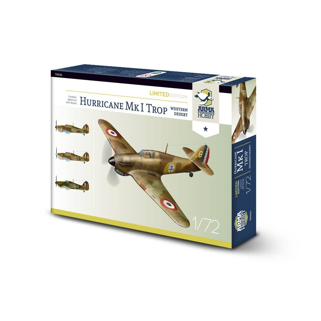 Arma Hobby 70026 Hurricane Mk.I trop Western 1/72 – zdjęcie 2