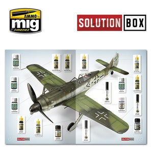 AMMO of Mig Jimenez 6502 WWII LUFTWAFFE LATE FIGHTERS SOLUTION BOOK (Multilingual) – zdjęcie 5