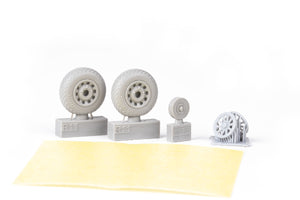 Eduard 648986 P-51B / C wheels diamond tread EDUARD 1/48 – zdjęcie 3
