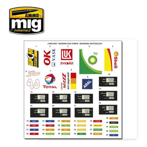 AMMO of Mig Jimenez 8501 MODERN GAS PUMPS Limited Edition 1/35 – zdjęcie 3