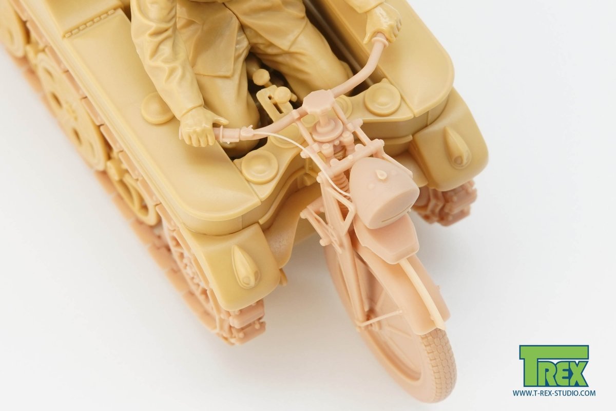 T-Rex Studio TR35098 Kettenkaraftrad Front Fork 1/35 – zdjęcie 2