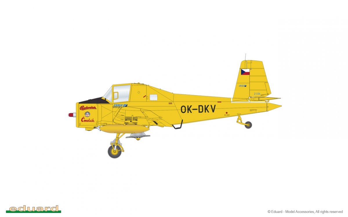 Eduard D72031 Z-37A Čmelák for EDUARD 1/72 – zdjęcie 4