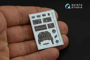 Quinta Studio QD35054 Ju 87G 3D-Printed &amp;amp; coloured Interior on decal paper ( Border Model ) 1/35 – zdjęcie 8