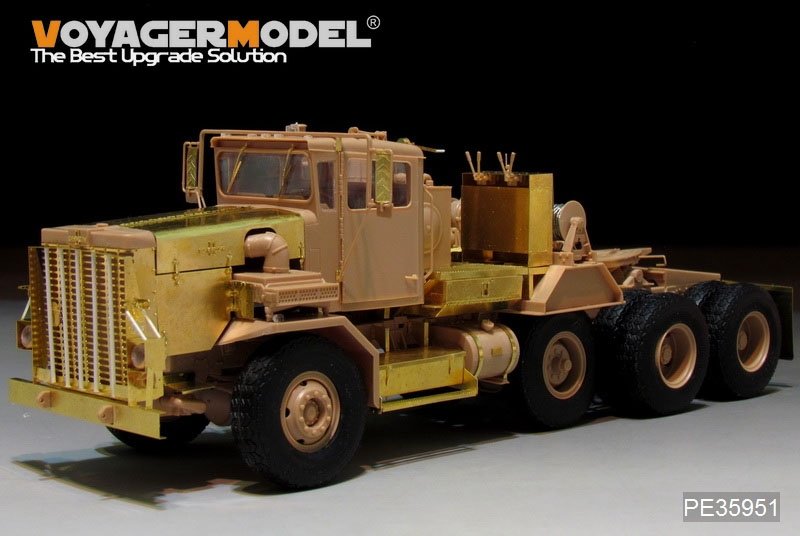 Voyager Model PE35951 Modern US Army M911 C-HET &amp;amp;M747 Heavy Equipment Semi-Trailer For MENG SS-013 1/35 – zdjęcie 10