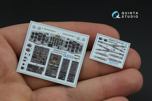 Quinta Studio QD48464 CH-47A 3D-Printed coloured Interior on decal paper (HobbyBoss) 1/48 – zdjęcie 2