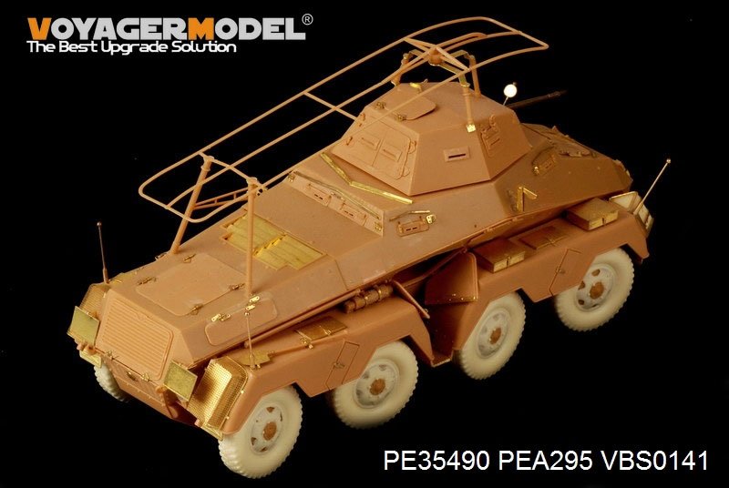 Voyager Model PE35490 WWII German Sd.Kfz.232 8 ROD early version for AFV 35232 1/35 – zdjęcie 6