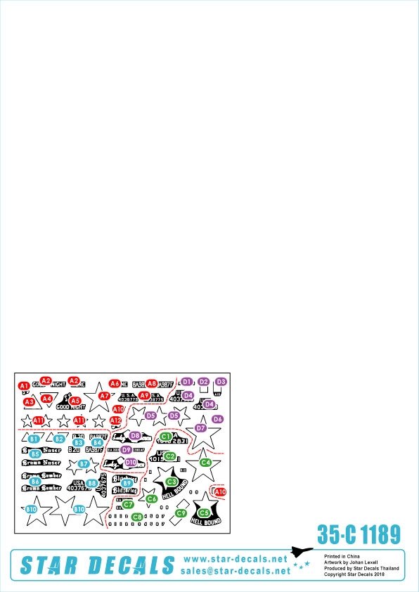 Star Decals 35-C1189 US Artillery 1. Korean War 1950-53 1/35 – zdjęcie 2
