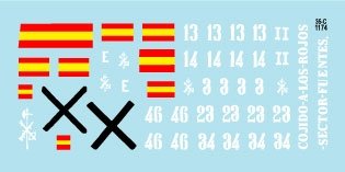 Star Decals 35-C1174 Spanish Civil War # 6 1/35 – zdjęcie 3
