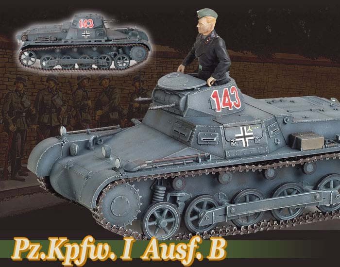 Dragon 6186 Pz.Kpfw. I Ausf. B 1/35 – zdjęcie 3
