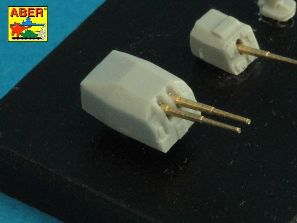 Aber 1/700L-34 Set of Barrels for Narvic classe destroyers type 1936A: 150mm x 5; 37mm x 8; 37mm(M42) x 10; 1/700 – zdjęcie 4