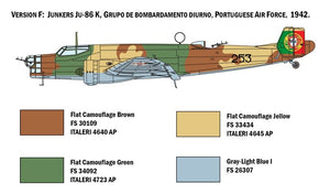 Italeri 1391 JU 86 E1/E2 1/72 – imagen 8