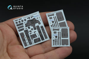 Quinta Studio QD48572 AH-64A 3D-Printed &amp;amp; coloured Interior on decal paper (Academy/Modelist) 1/48 – zdjęcie 3