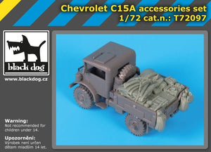 Black Dog T72097 Chevrolet C15A accessories set for IBG Models 1/72 – zdjęcie 2