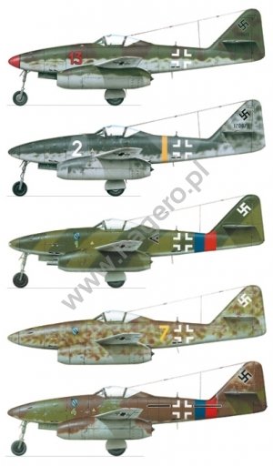 Kagero 7002 Messerschmitt Me 262 Schwalbe EN/PL – zdjęcie 2