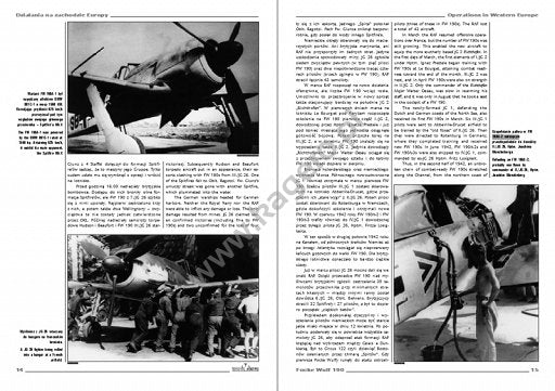 Kagero 3004 Focke Wulf Fw 190 vol. II (without decals) EN/PL – image 3