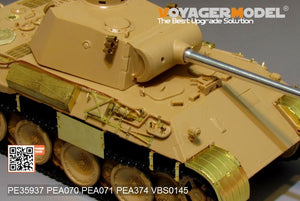 Voyager Model PE35937 WWII German Panther D Tanks Basic For MENG TS-038 1/35 – zdjęcie 5