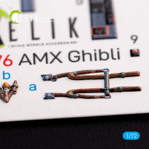 KELIK K72076 Amx Ghibli interior 3D decals for Italeri kit 1/72 – image 5