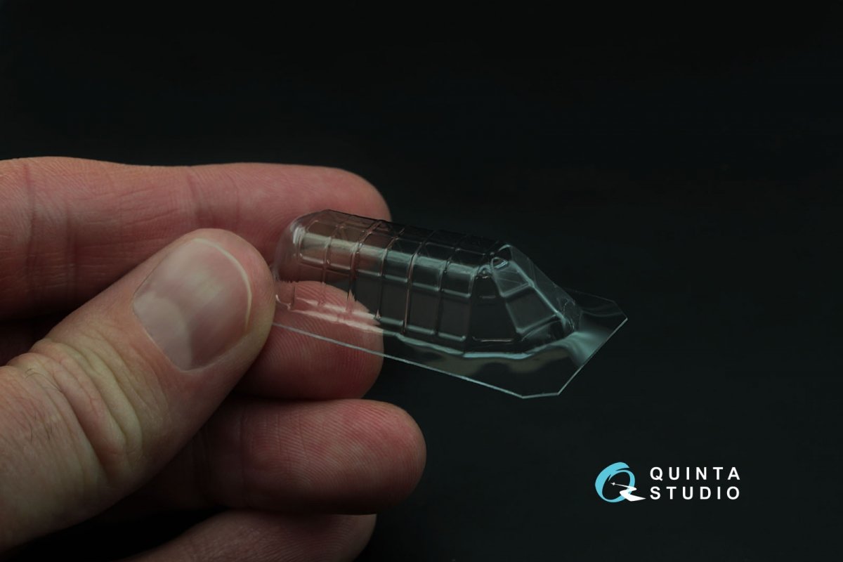 Quinta Studio QC72005 Pe-8 vacuformed clear canopy (for 7264 Zvezda kit) 1/72 – zdjęcie 3