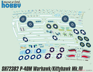 Special Hobby 72382 P-40M Warhawk / Kittyhawk Mk.III 1/72 – zdjęcie 8