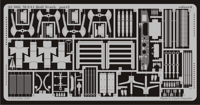 Eduard 35966 M-2A1 Half Track 1/35 Dragon – zdjęcie 2