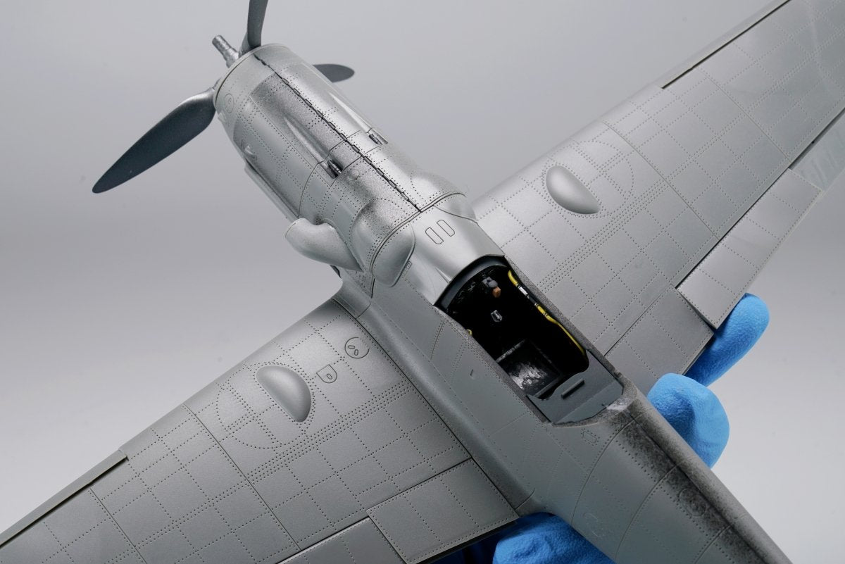 Border Model BF-001 Messerschmitt BF109G-6 &amp;quot;Gustav&amp;quot; 1/35 – immagine 6