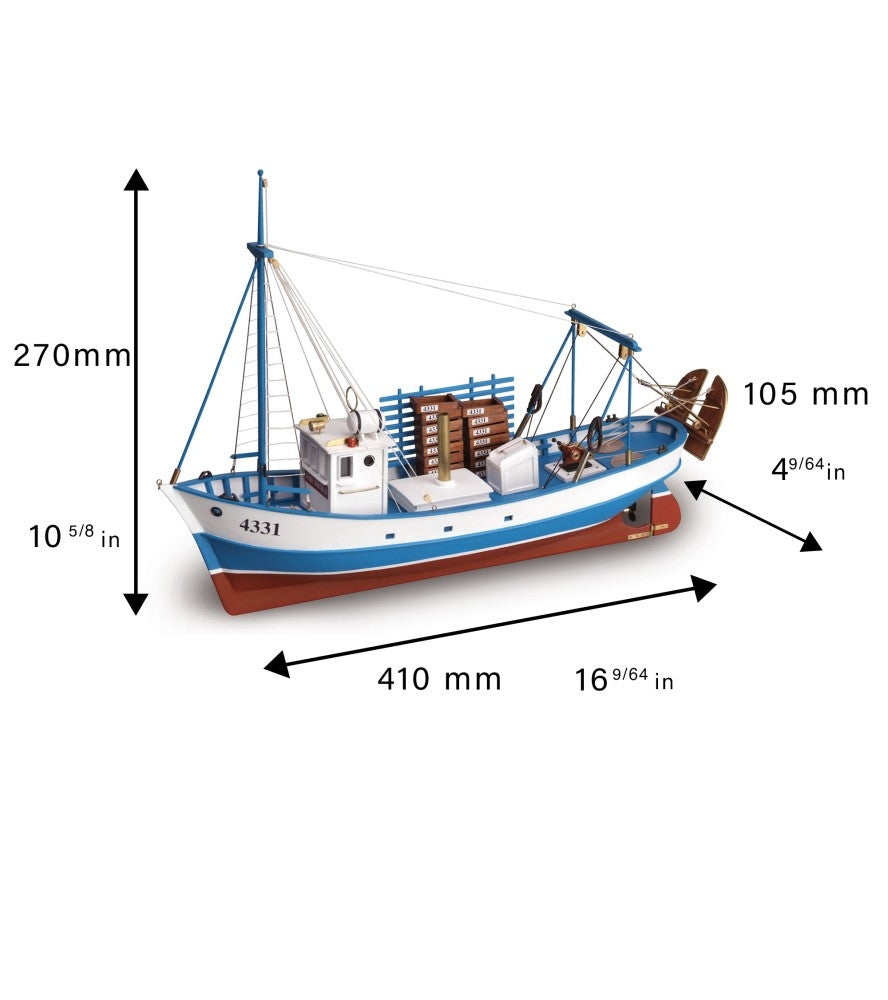 ARTESANIA LATINA 20100-N Trawler Mare Nostrum 1/35