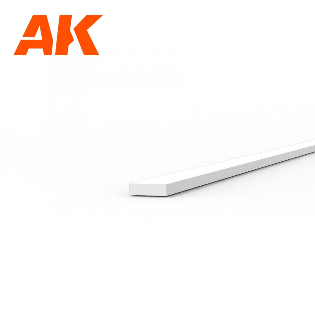 AK Interactive AK6502 STRIPS 0.30 X 1.00 X 350MM – STYRENE STRIP – (10 UNITS) – zdjęcie 2