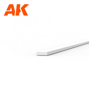 AK Interactive AK6502 STRIPS 0.30 X 1.00 X 350MM – STYRENE STRIP – (10 UNITS) – zdjęcie 2