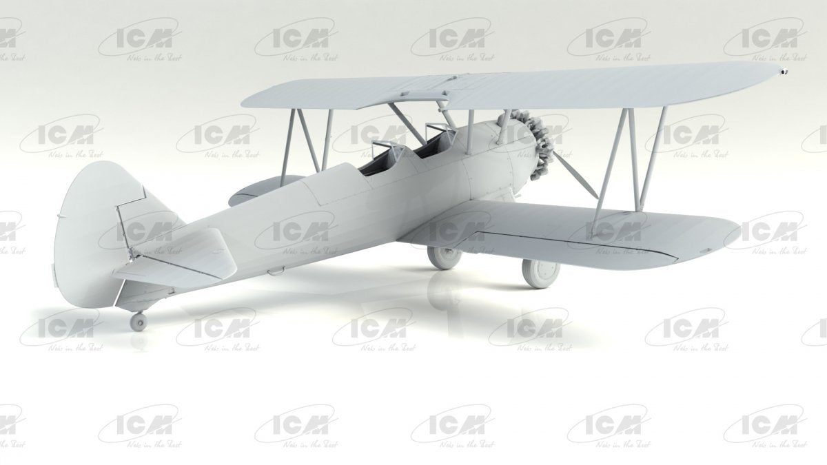 ICM 32051 Stearman PT-17 with American Cadets 1/32 – zdjęcie 7