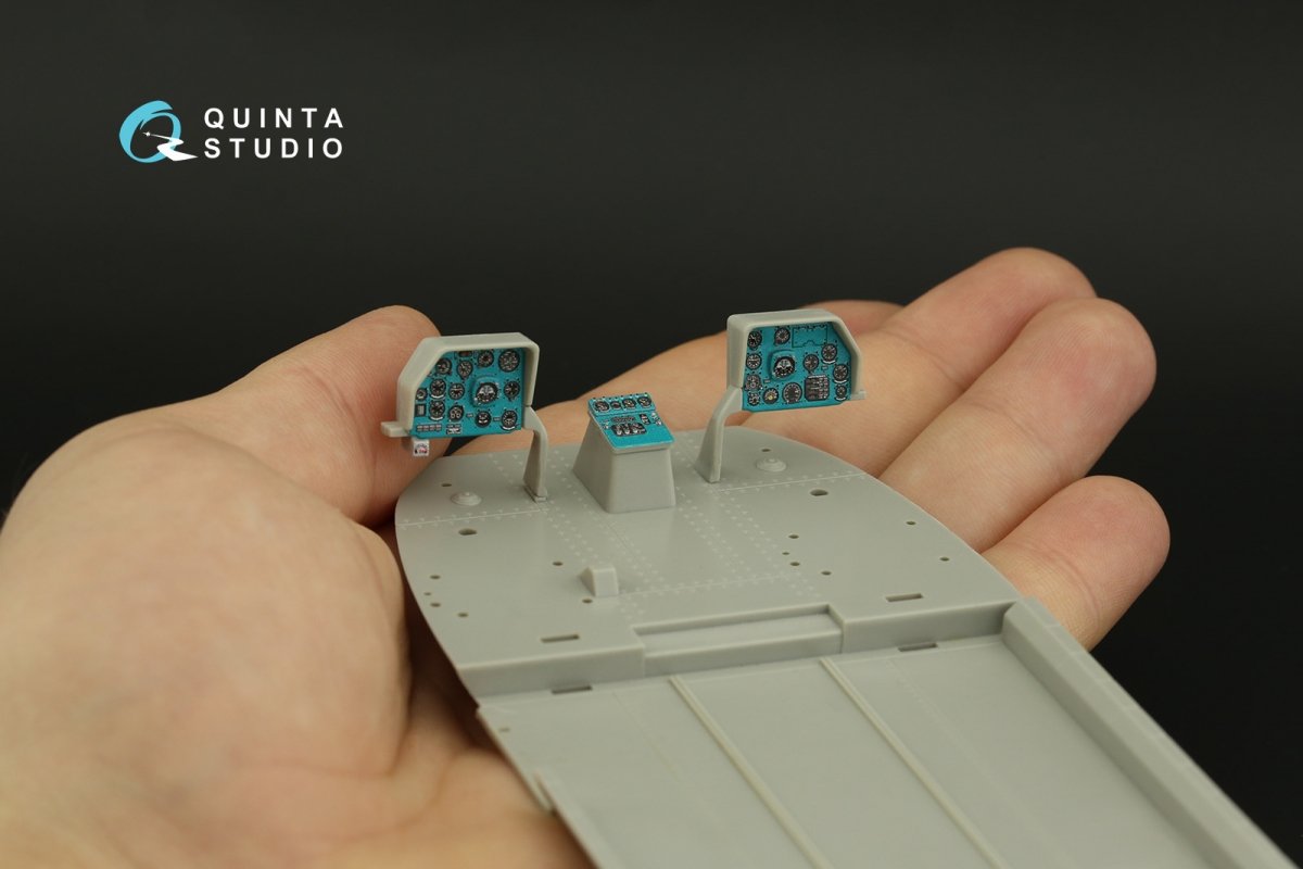 Quinta Studio QDS-35065 Mi-8MT 3D-Printed &amp;amp; coloured Interior on decal paper (Trumpeter) (Small version) 1/35 – zdjęcie 14