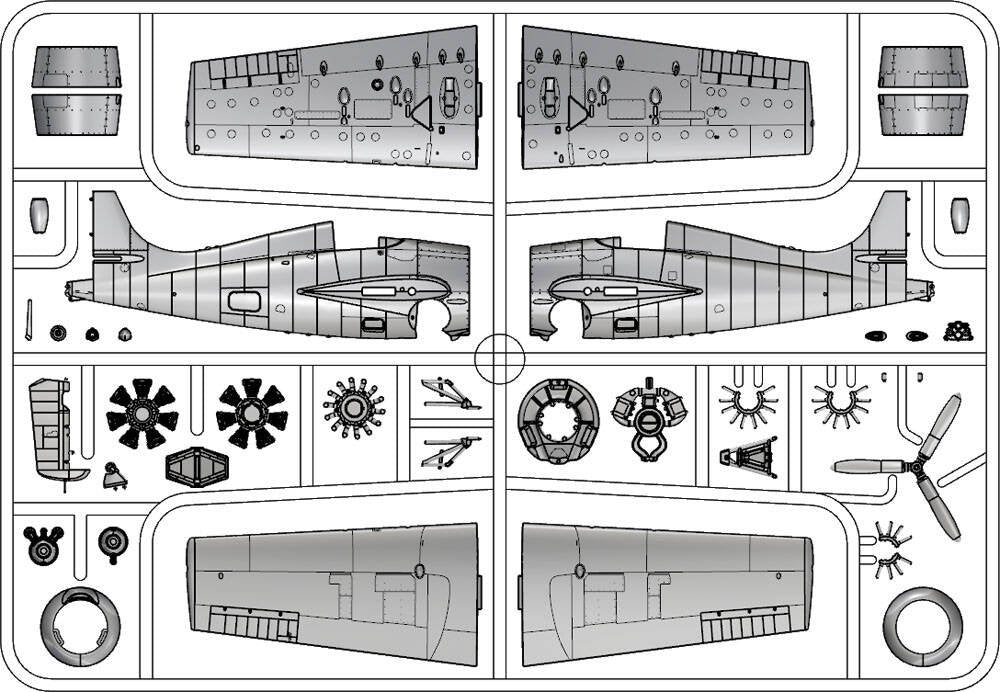 Arma Hobby 70050 FM-1 &amp;amp; FM-2 Wildcat Deluxe Set 1/72 – image 8