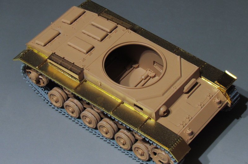 Voyager Model PE35158 WWII Fenders for Panzer III Mid-Late Version (For DRAGON) 1/35 – zdjęcie 3