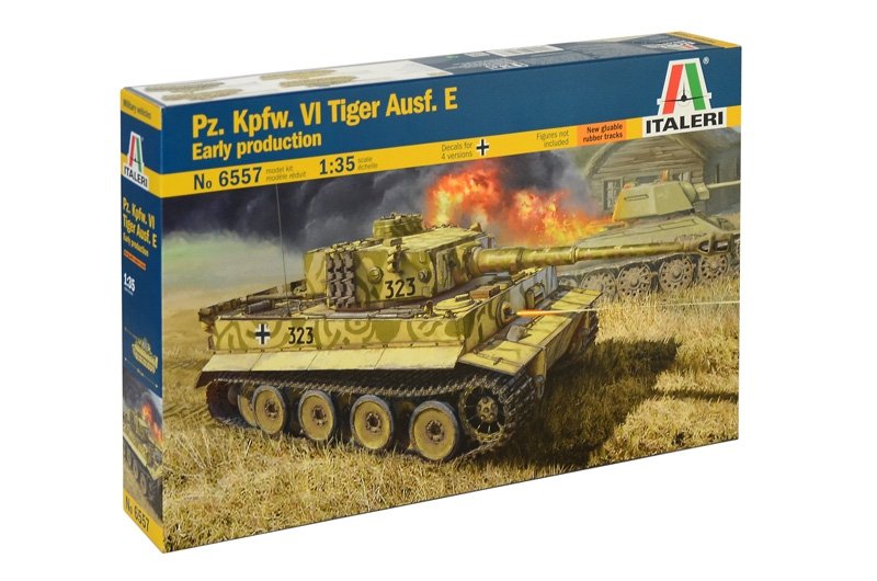 Italeri 6557 PZ. KPFW. VI TIGER AUSF. E 1/35