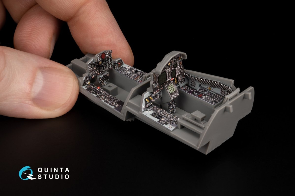 Quinta Studio QD48342 F-4G late 3D-Printed &amp;amp; coloured Interior on decal paper (Meng) 1/48 – zdjęcie 11
