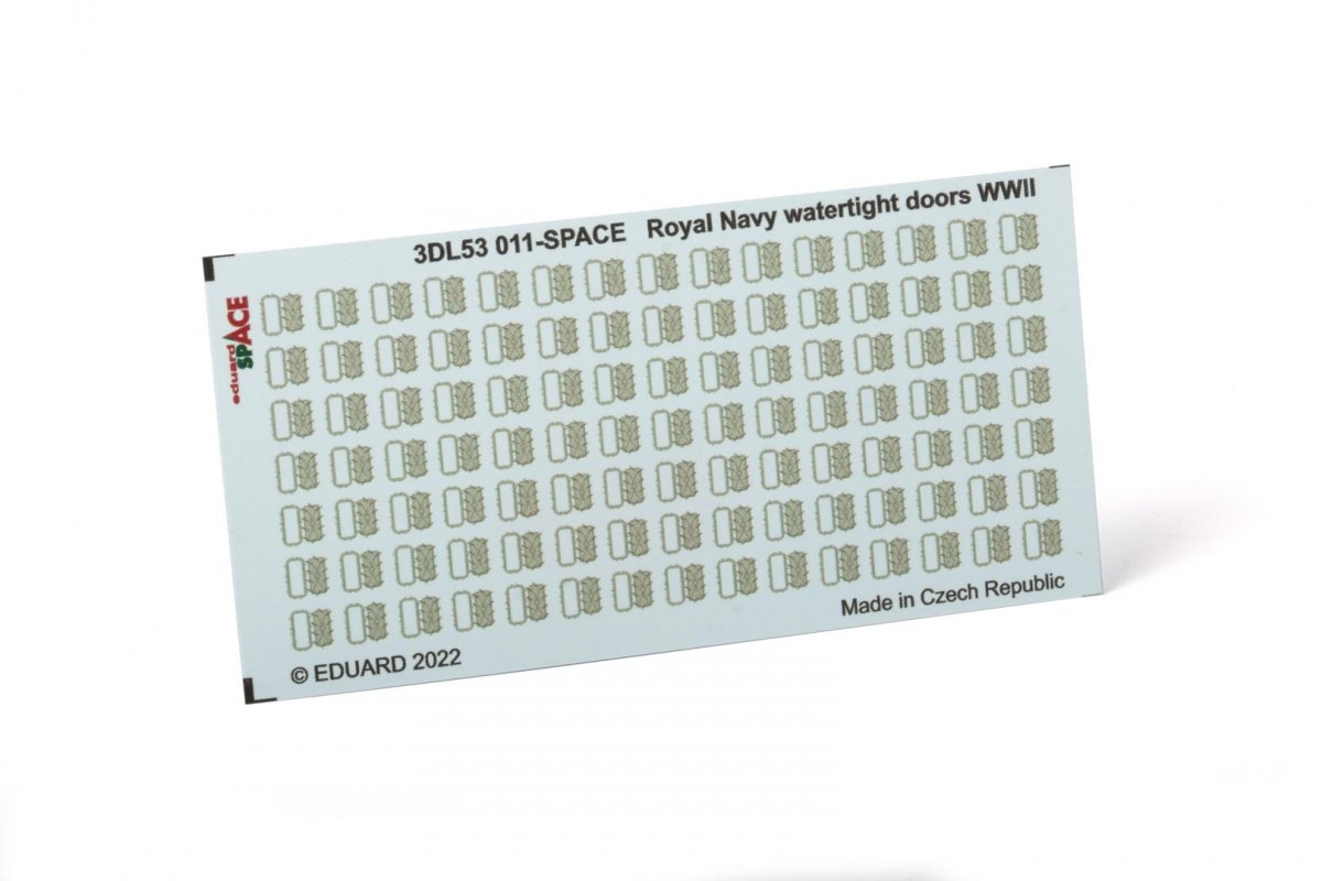 Eduard 3DL53011 Royal Navy watertight doors WWII SPACE 1/350 – image 2