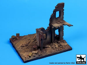 Black Dog D72009 House ruin Europe base 1/72 – zdjęcie 2