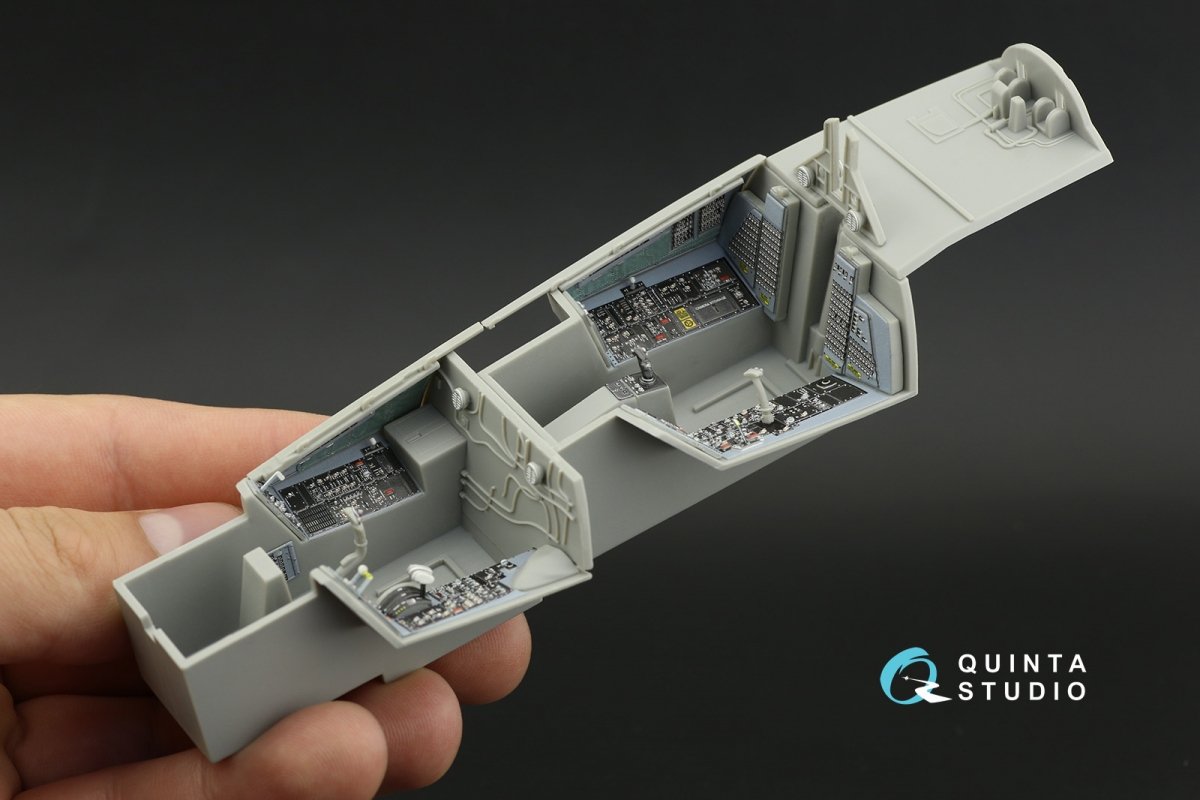 Quinta Studio QD32033 F-14D 3D-Printed &amp;amp; coloured Interior on decal paper ( Trumpeter ) 1/32 – zdjęcie 8