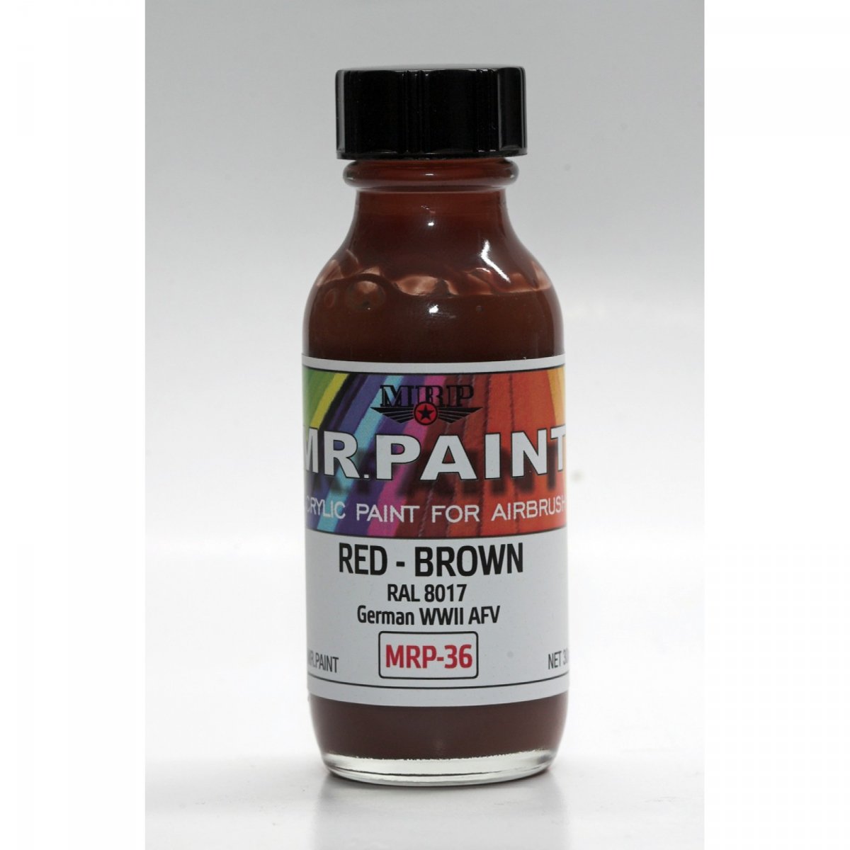 MR. Paint MRP-036 Red Brown RAL 8017 WWII German AFV 30ml – zdjęcie 2