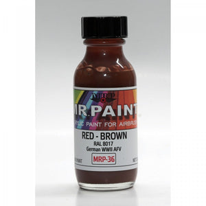 MR. Paint MRP-036 Red Brown RAL 8017 WWII German AFV 30ml – zdjęcie 2