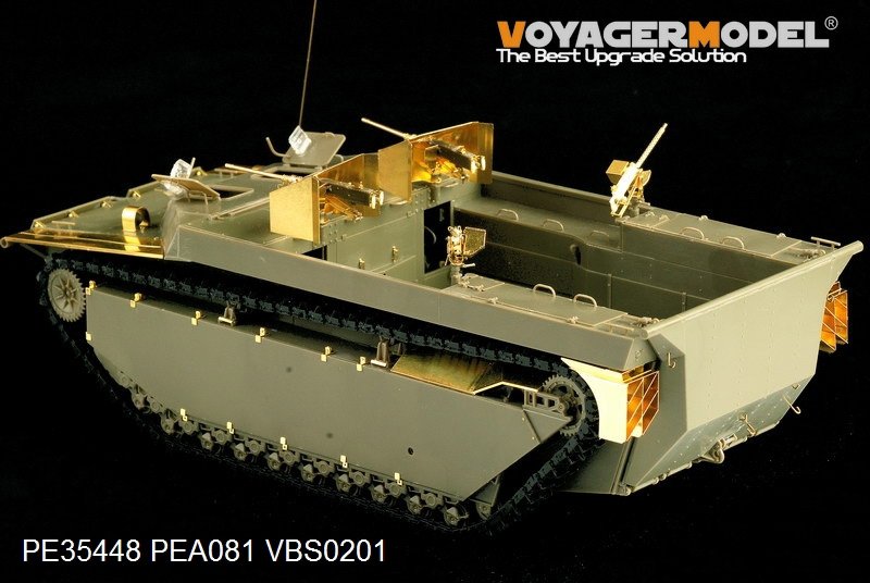 Voyager Model PE35448 WWII US LVT-4 Water Buffalo Landing Vehicle Tracked basic for AFV CLUB 35205 1/35 – zdjęcie 3