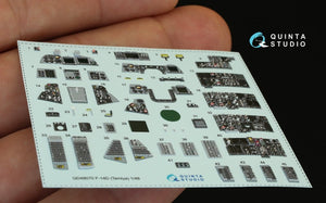 Quinta Studio QD48070 F-14D 3D-Printed &amp;amp; coloured Interior on decal paper (for Tamiya kit) 1/48 – Bild 4